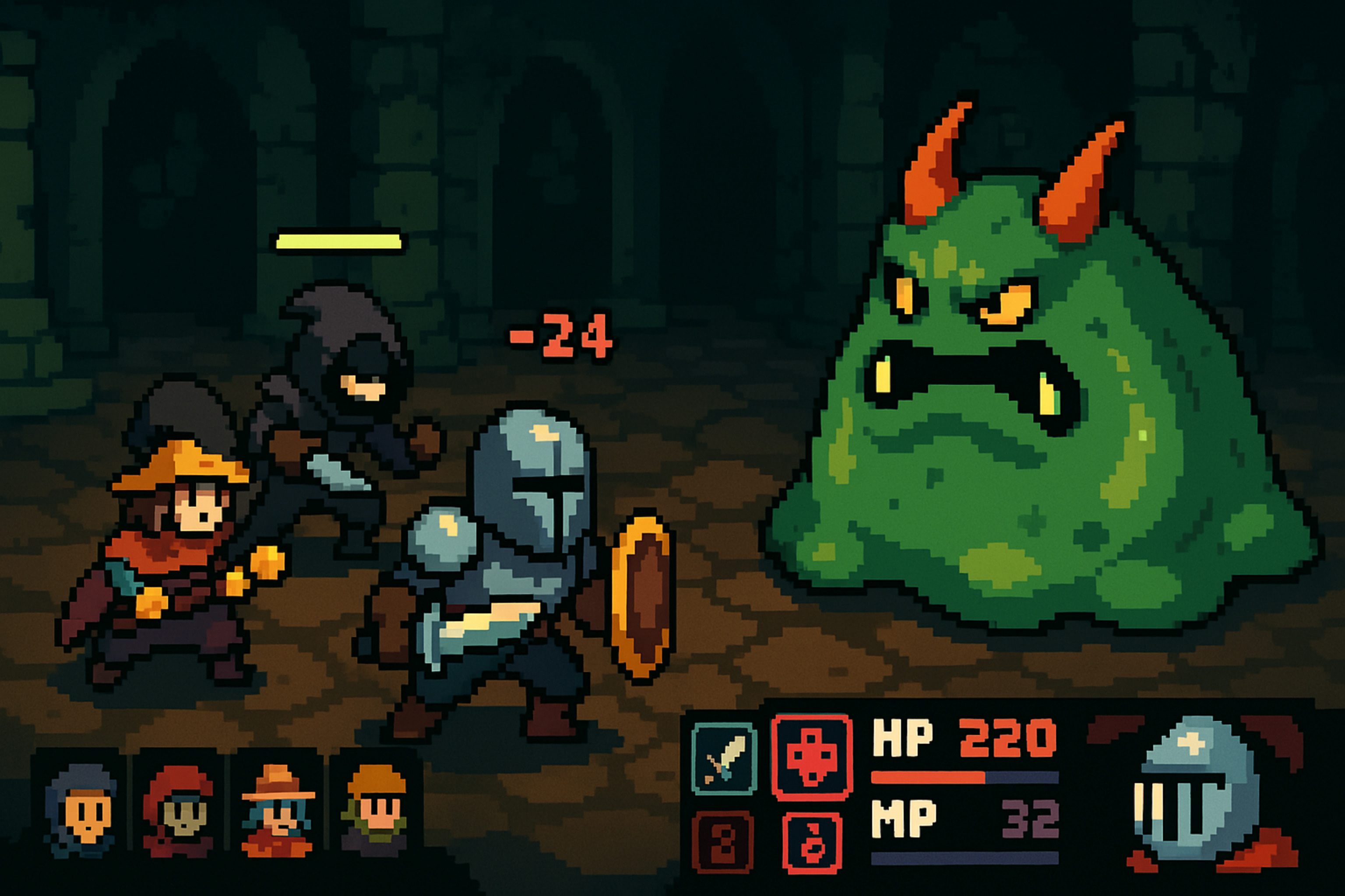 Photo d'un jeux vidéo sur les sorcières