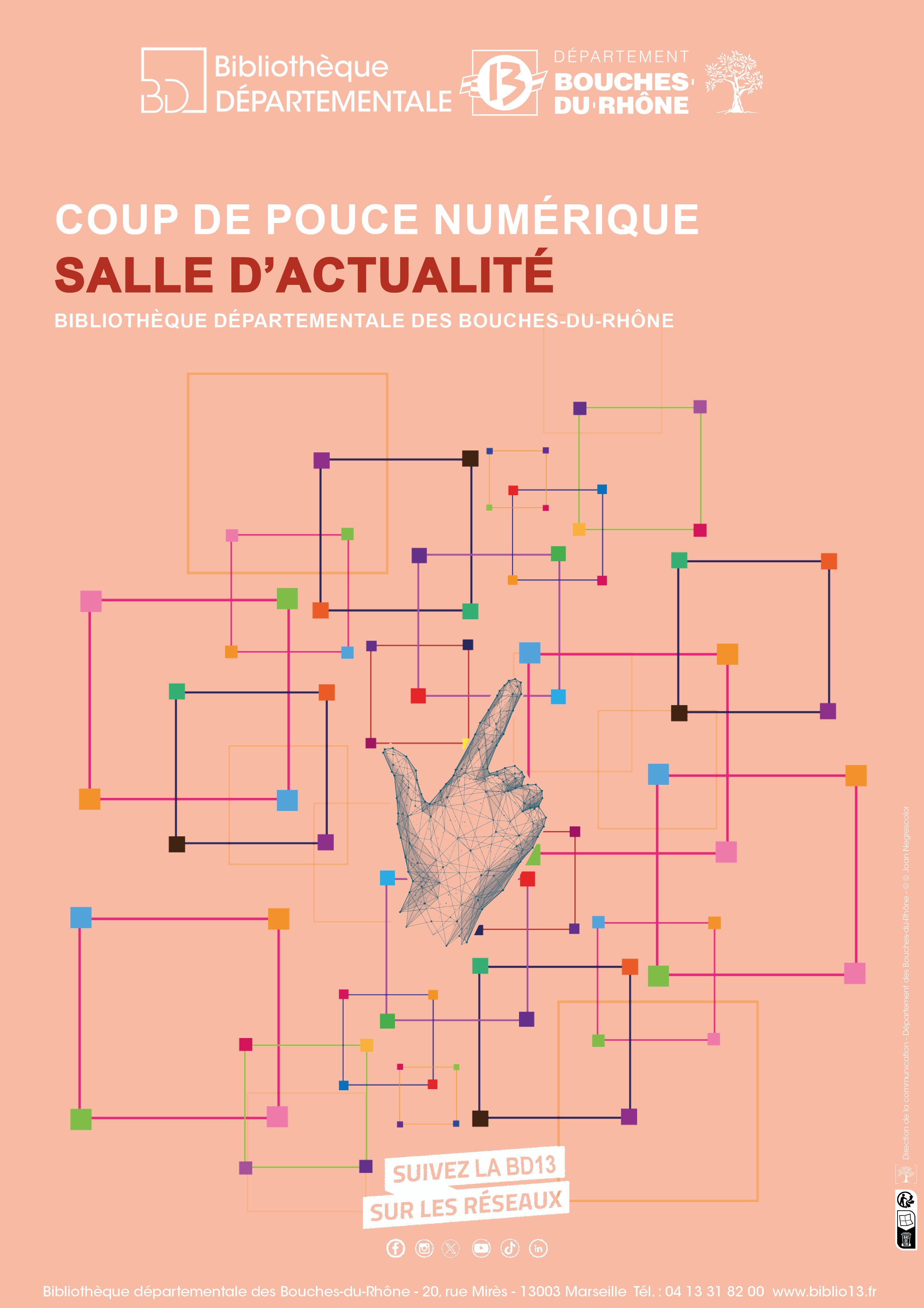 Flyer des coups de pouce de la Salle d'actualité