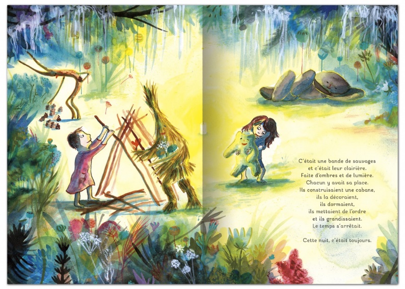 Pages internes du livre Les Sauvages