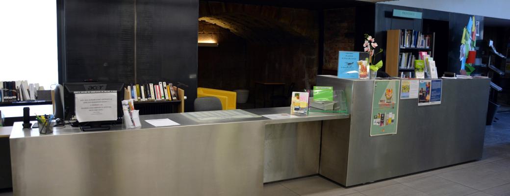 Accueil de la bibliothèque d'Auriol