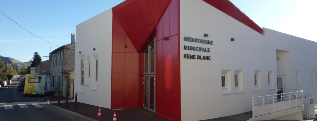 Entrée de la bibliothèque du Rove