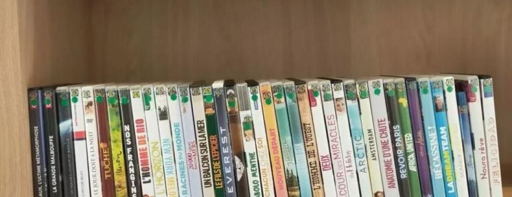 DVD de la bibliothèque de Mas blanc Des Alpilles