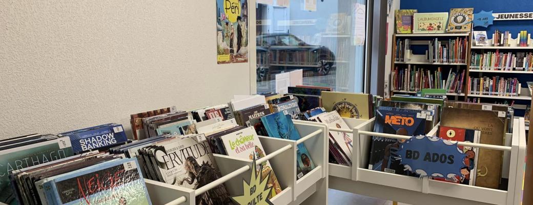 Espace BD Adultes et Ados du Paul Culturel de Saint Paul Lez Durance