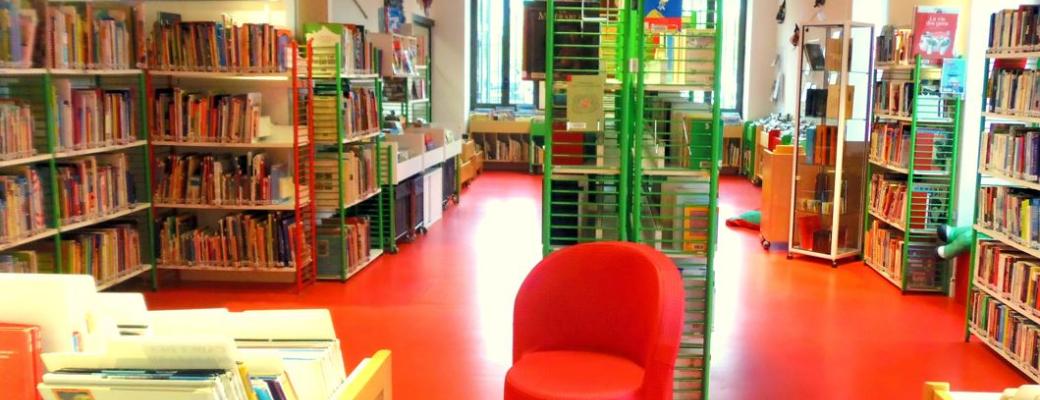 Espace jeunesse de la bibliothèque de Bouc-Bel-Air