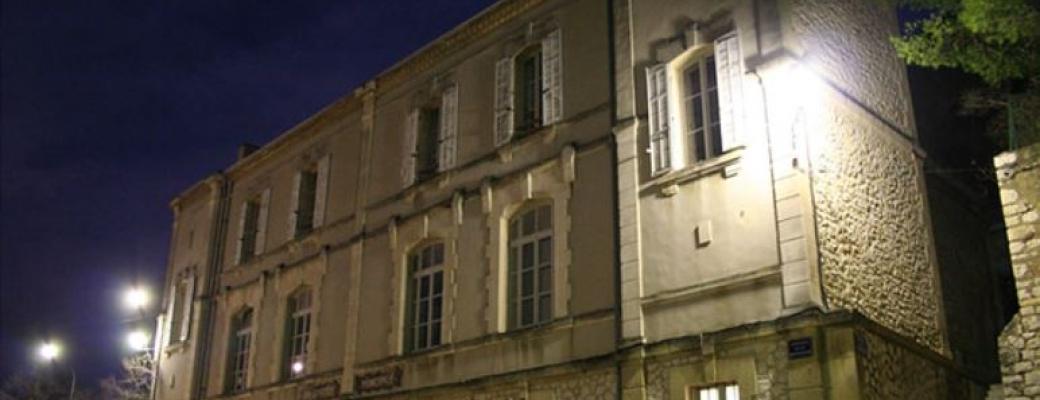 Entrée de la bibliothèque de nuit