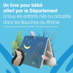 Image d'un livre ouvert avec des animaux