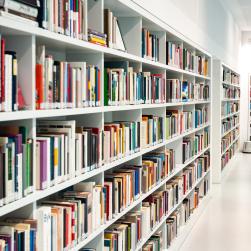 Photo d'une bibliothèque