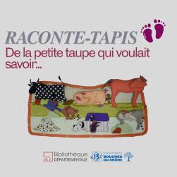 Image du Raconte-tapis De la petite taupe qui voulait savoir