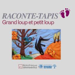 Image du Raconte-tapis Grand loup et petit loup