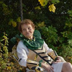 Photo d'une dame âgée