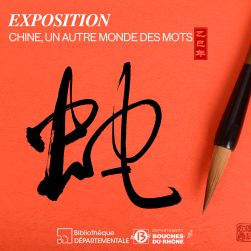 Photo d'une écriture chinoise