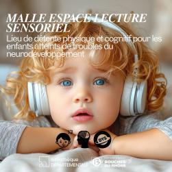 Affiche Espace lecture sensorielle