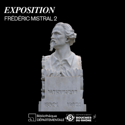 Photo de la statue de Frédéric Mistral