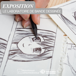 Une main dessinant un visage de bande dessinée