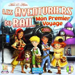 Boite de jeu Les aventuriers du rail