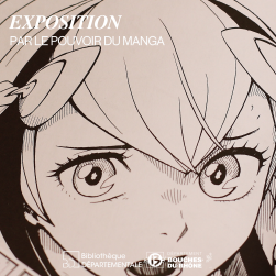 Visage dessiné style manga