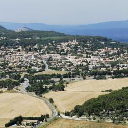 Vue aérienne de Venelles