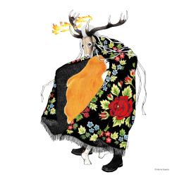 Homme animal hybride