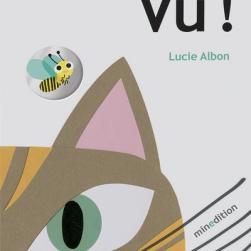 Illustration d'une tête de chat et d'une abeille