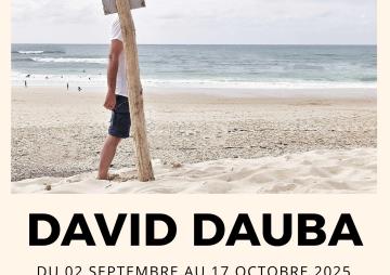 Affiche de l'exposition photographique de David Dauba