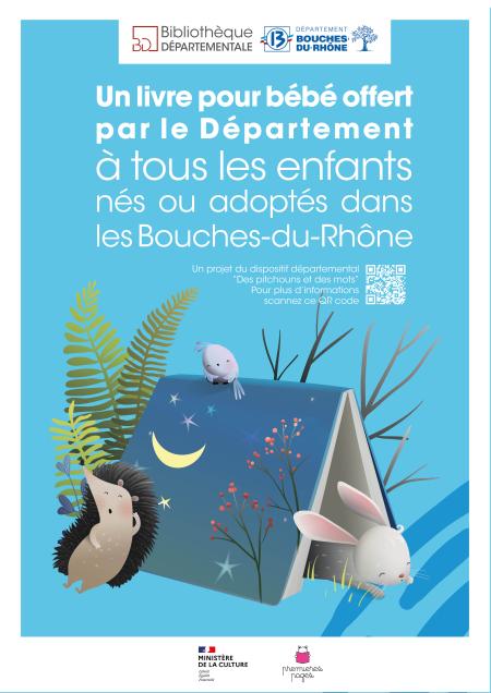 Affiche de l'opération &quot;Mon 1er livre&quot;