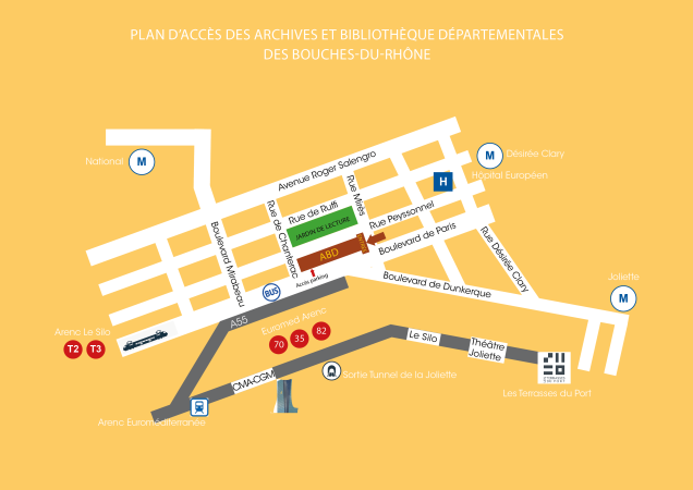 Image du plan d'accès