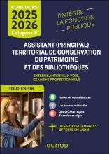 Livre Assistant principal territorial de conservation